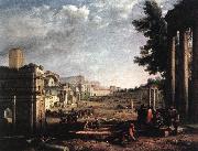 Claude Lorrain The Campo Vaccino, Rome dfg Spain oil painting artist